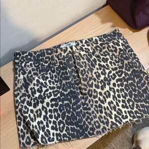 NWOT Leopard Print Skirt